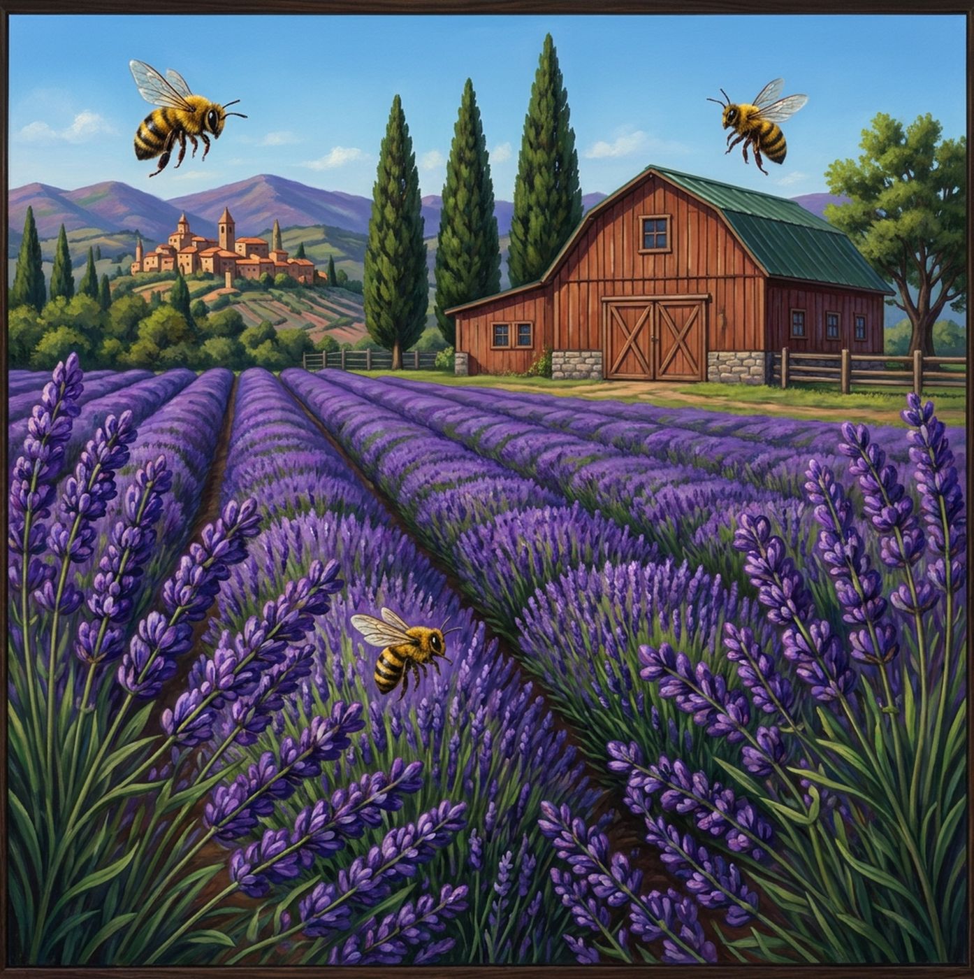 Full-colour reference for Lavender Farm