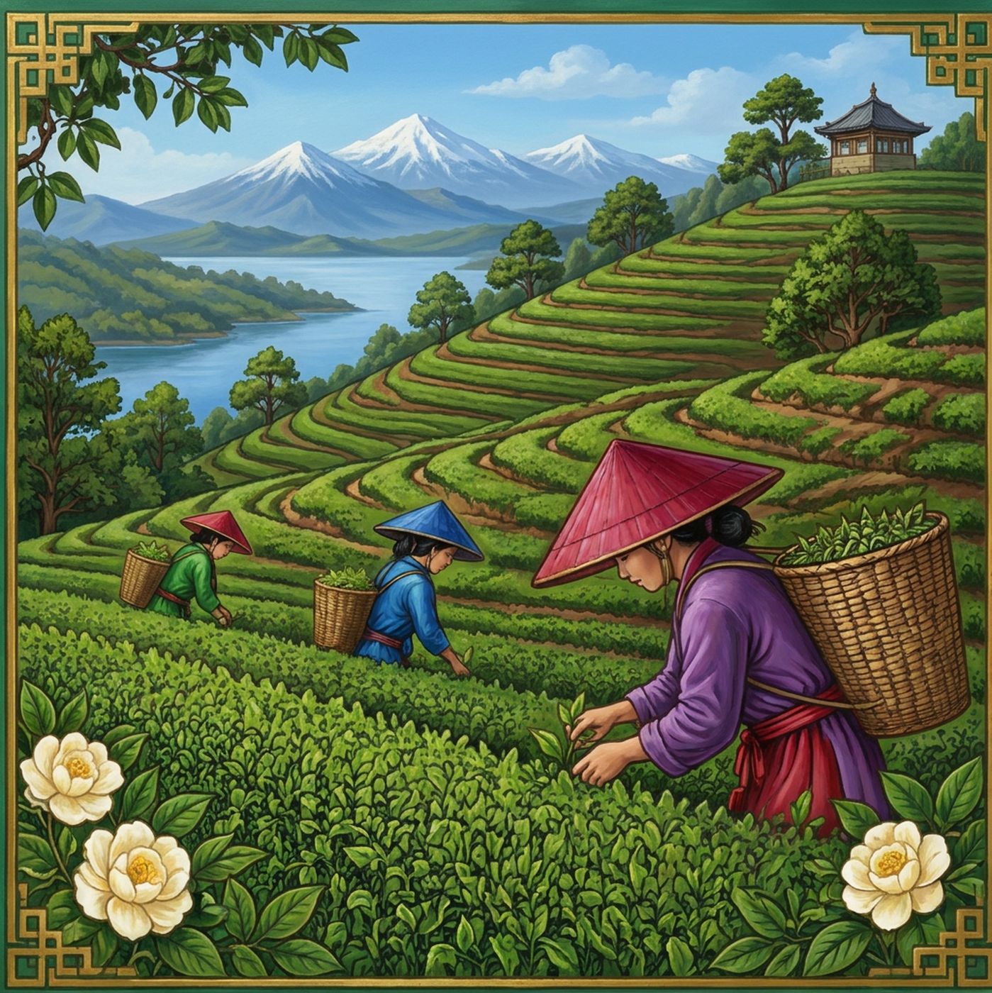 Full-colour reference for Tea Terrace Hills