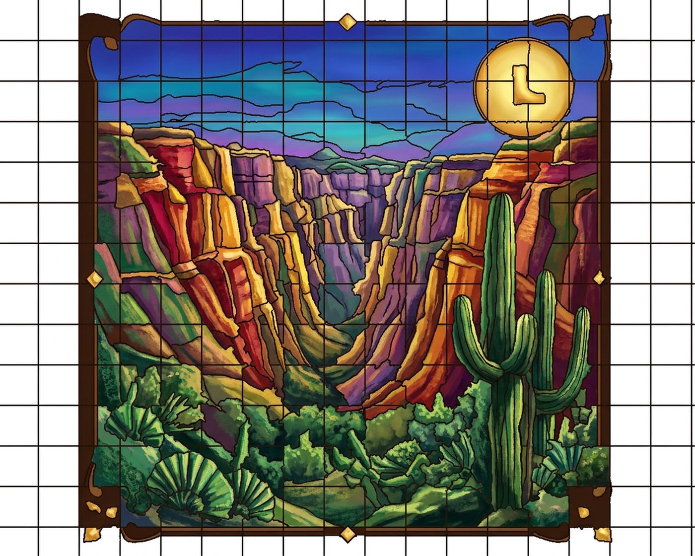 Full-colour reference for Desert Canyon