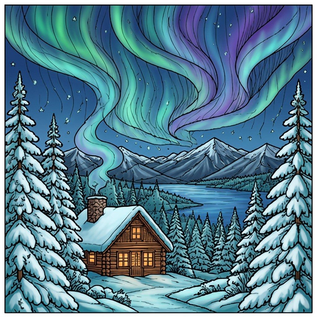 Full-colour reference for Aurora Cabin