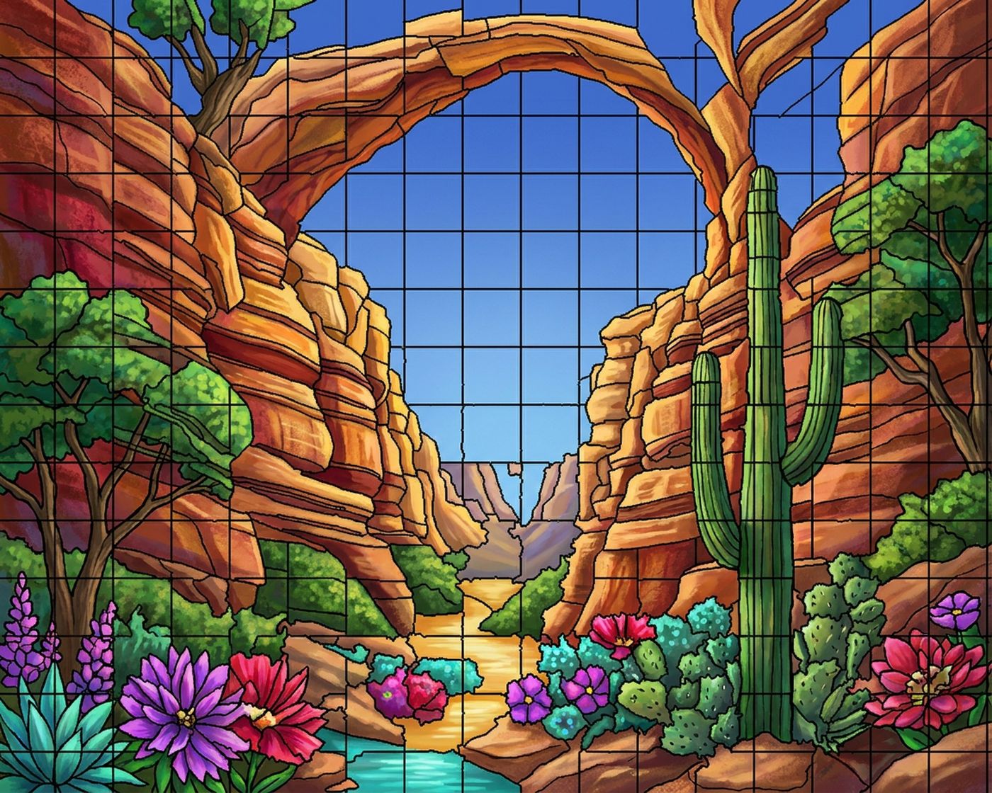Full-colour reference for Canyon Arch