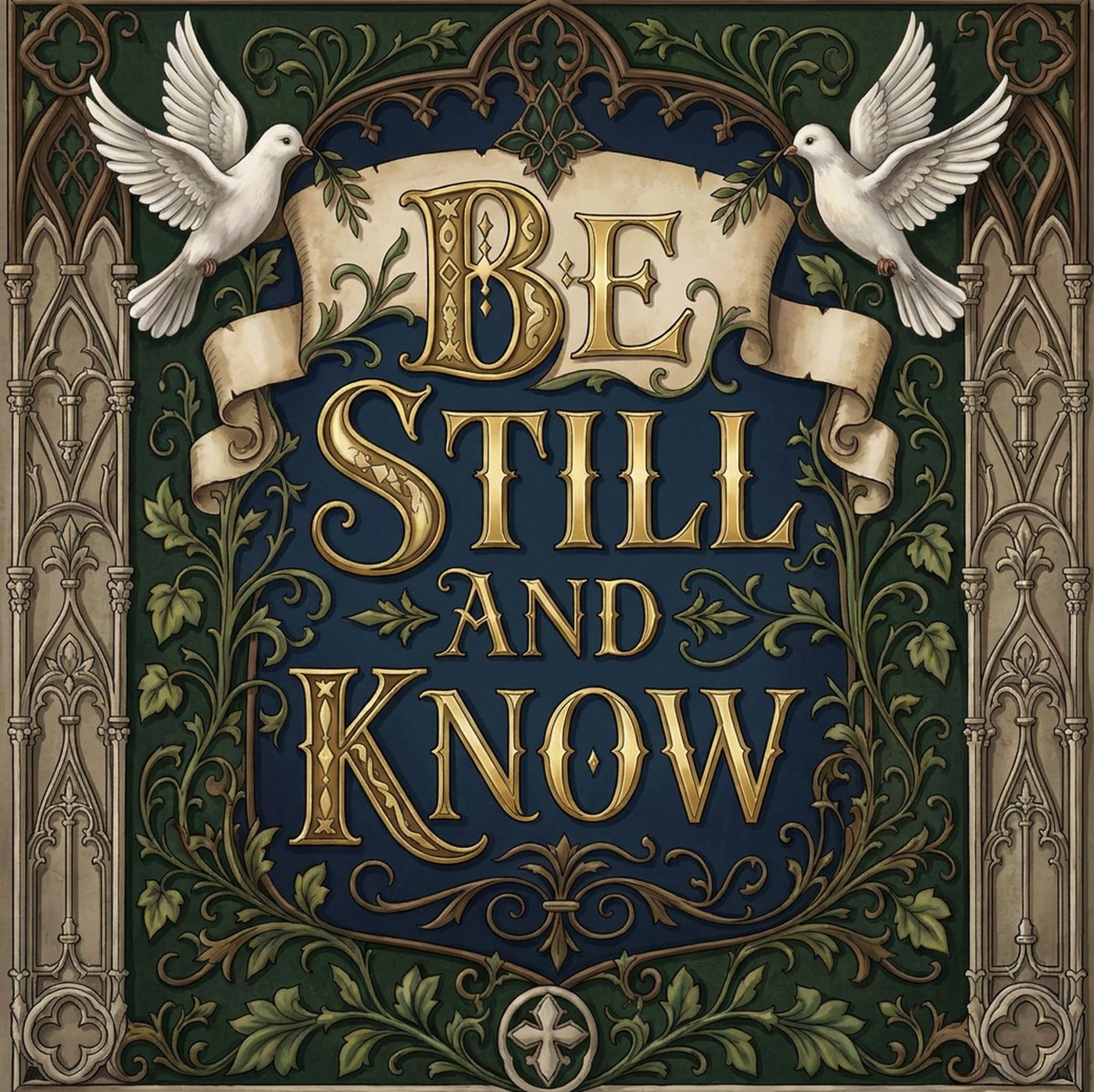 Full-colour reference for Be Still and Know