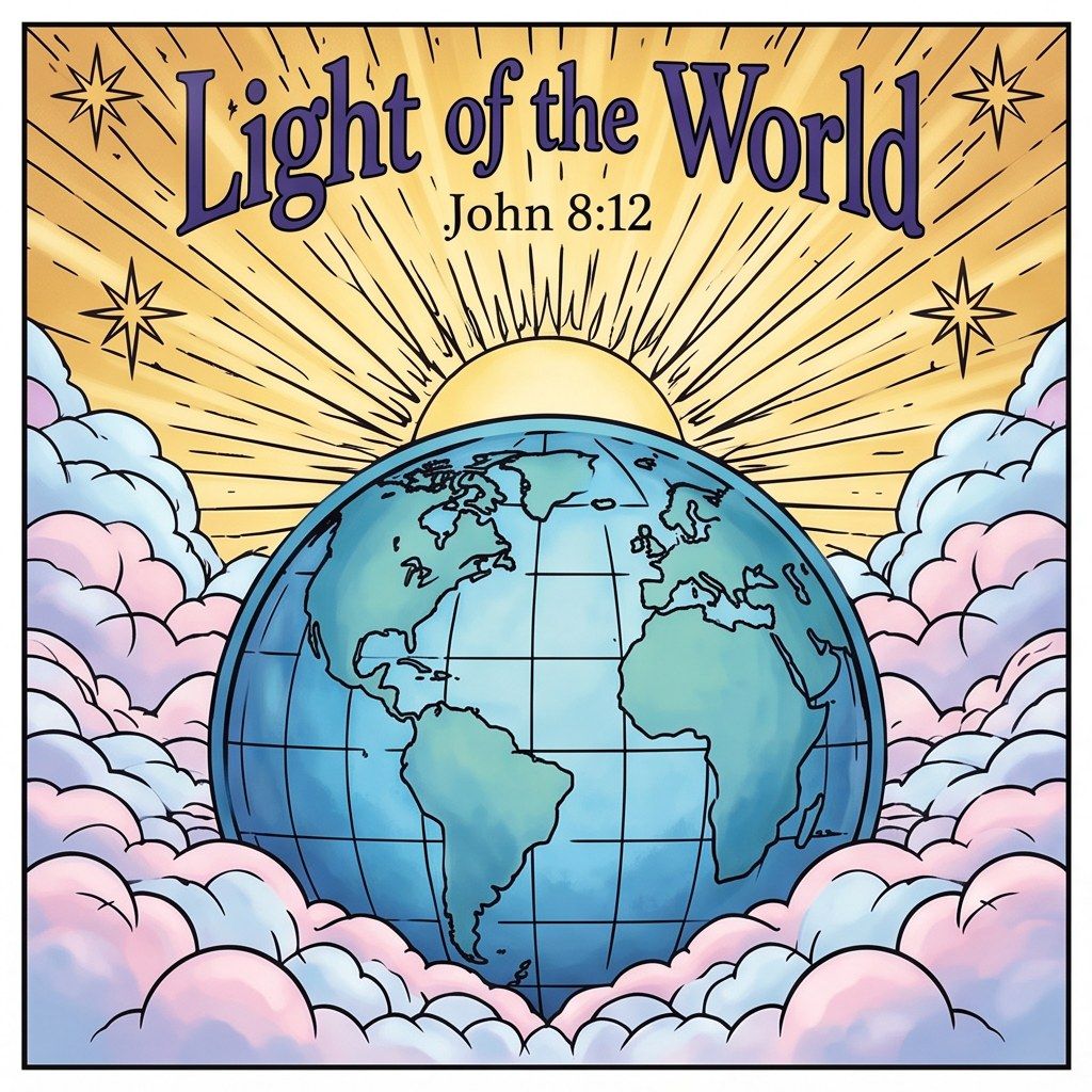 Full-colour reference for Light of the World