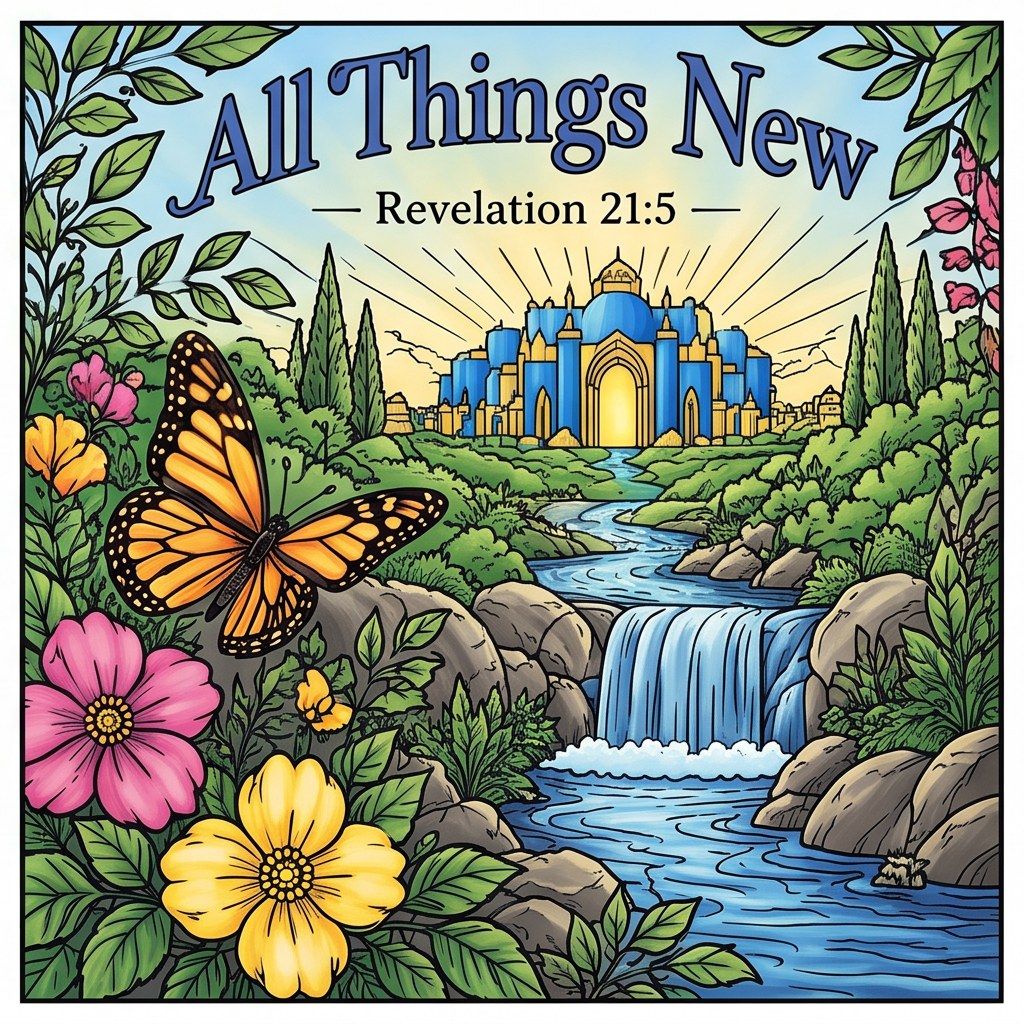 Full-colour reference for All Things New