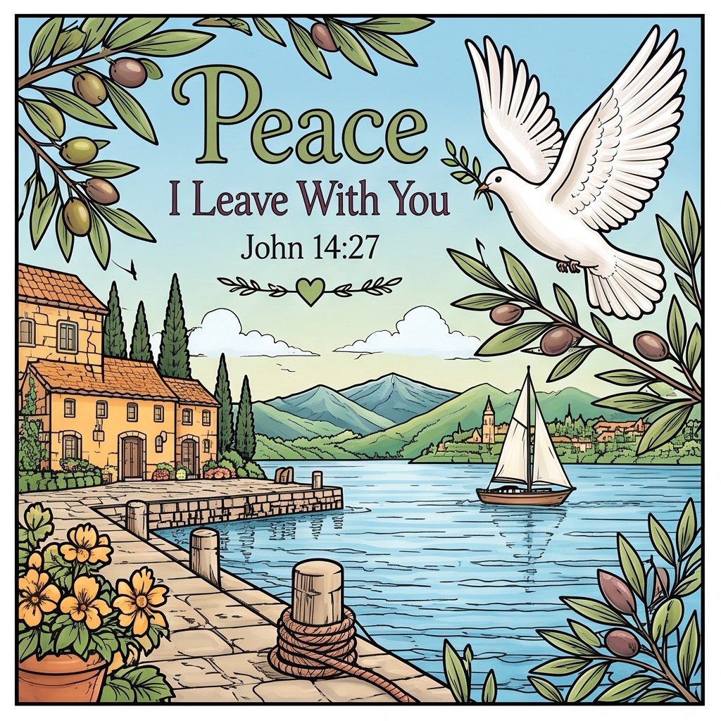 Full-colour reference for Peace I Leave With You