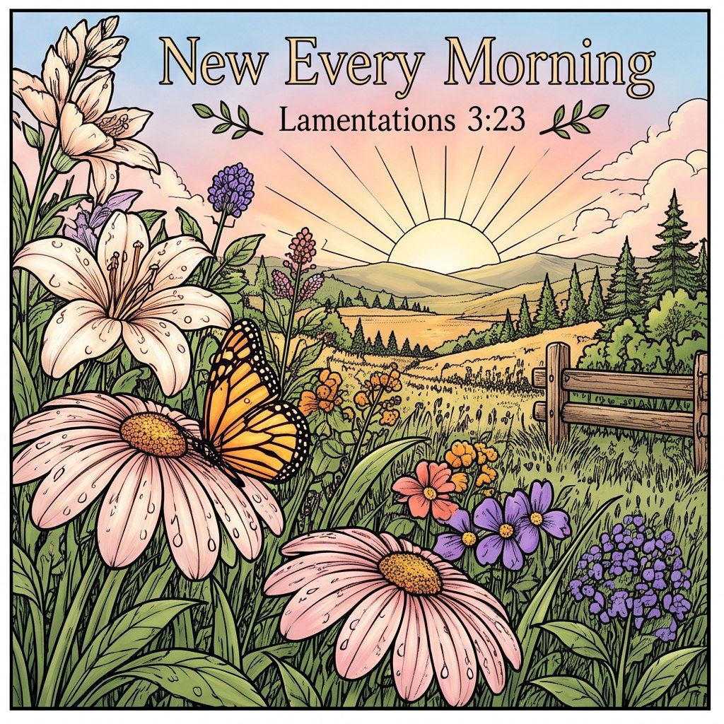 Full-colour reference for New Every Morning