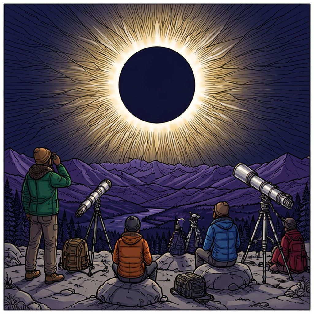 Full-colour reference for Total Solar Eclipse