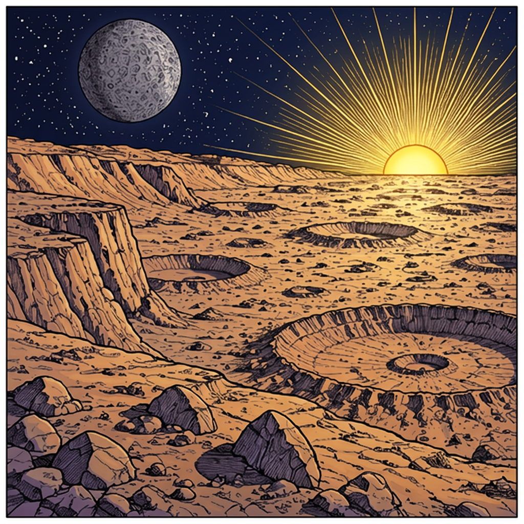 Full-colour reference for Mercury Sunrise