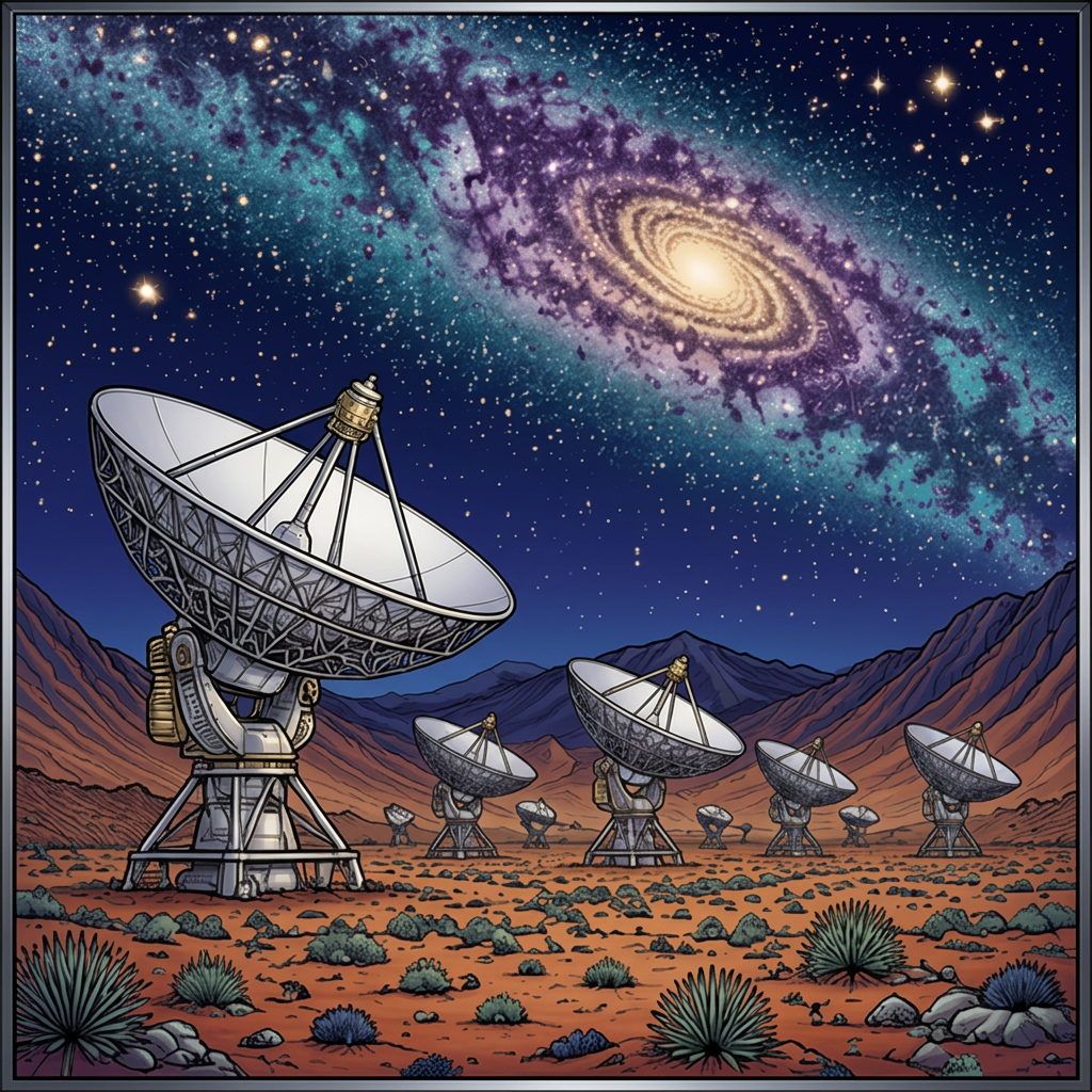 Full-colour reference for Radio Telescope Array