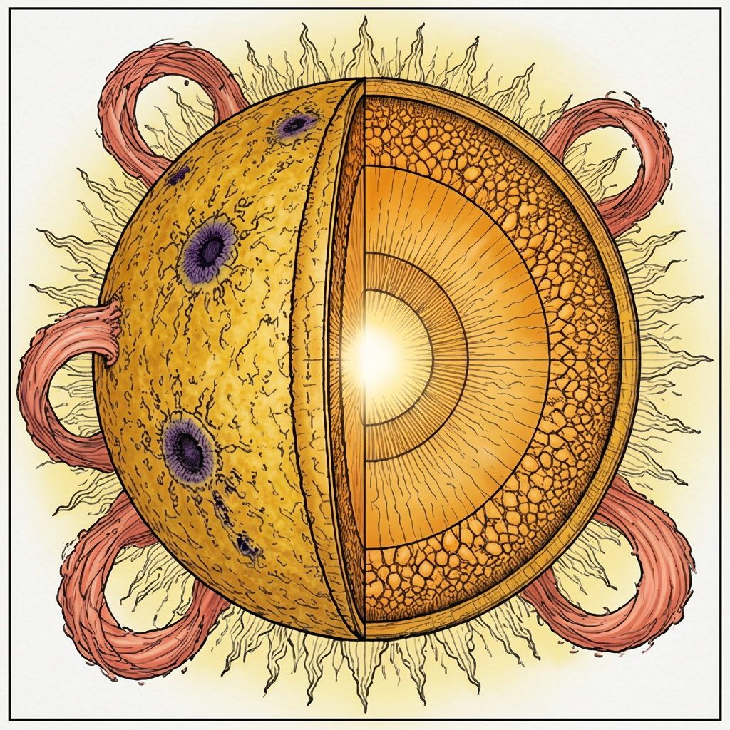 Full-colour reference for Inside the Sun