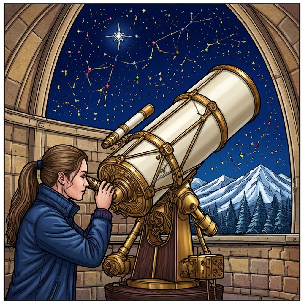 Full-colour reference for Mountain Observatory