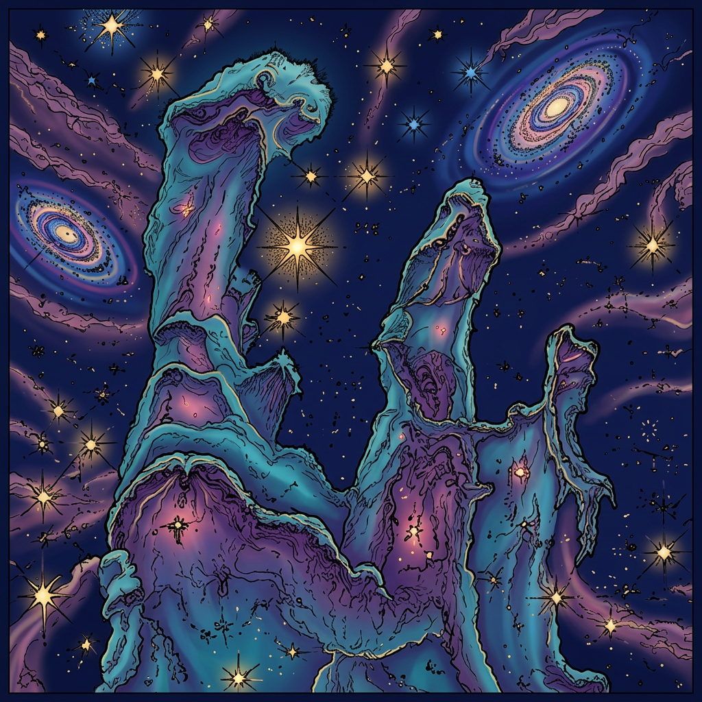 Full-colour reference for Stellar Nursery
