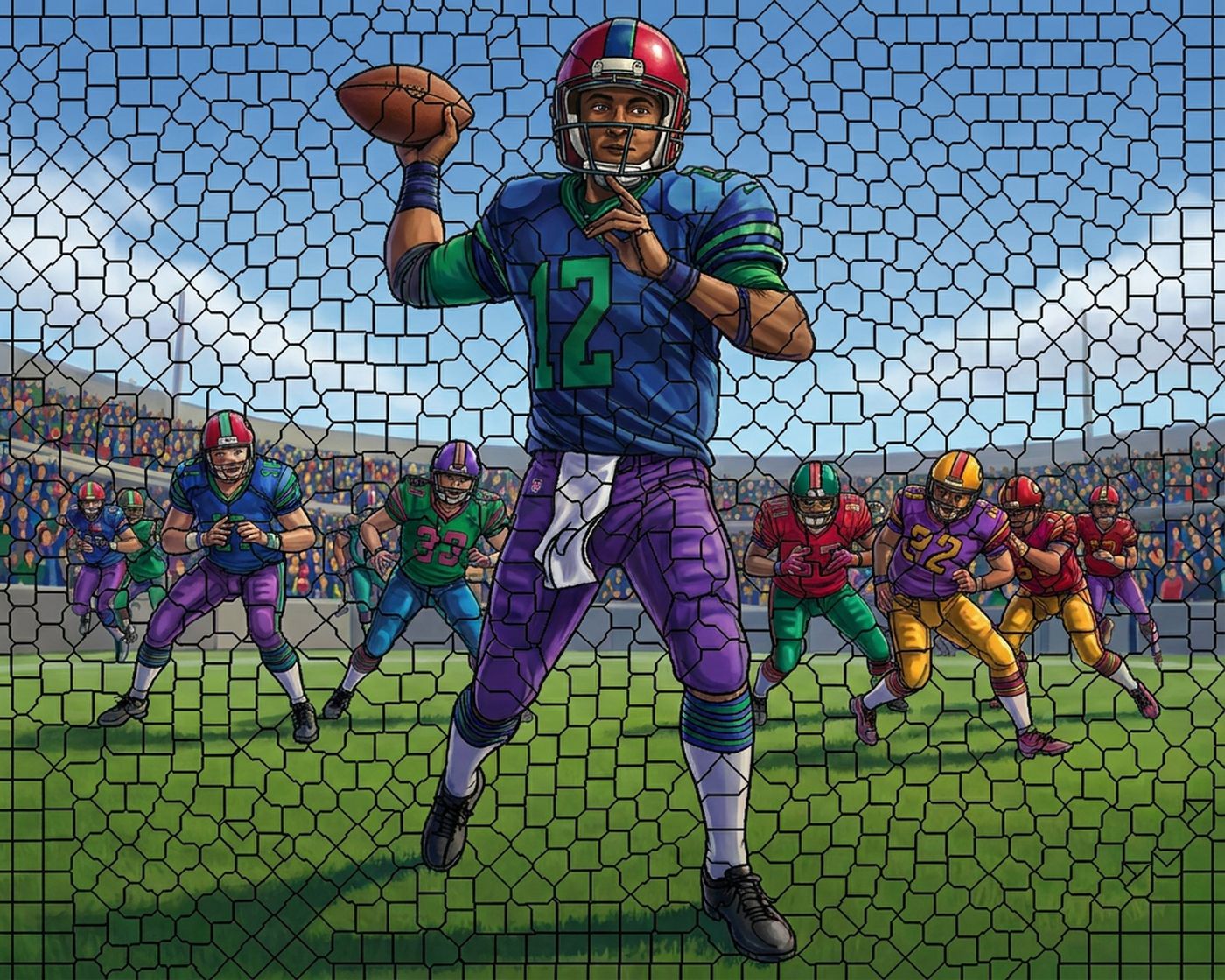 Full-colour reference for Touchdown Pass