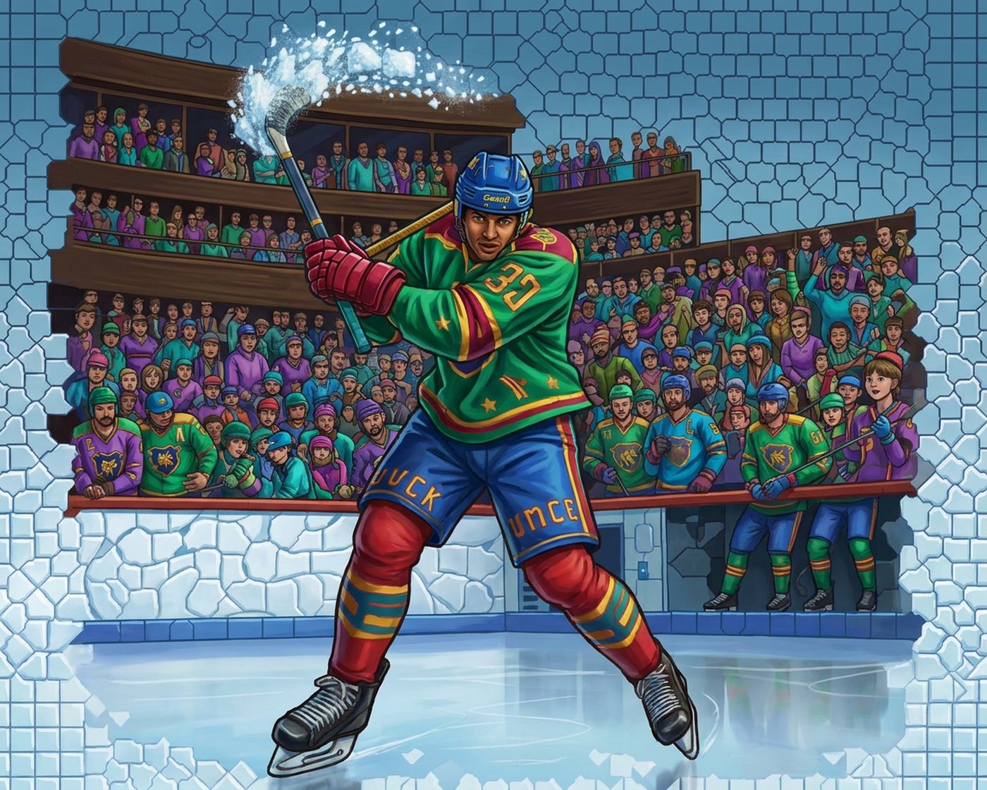 Full-colour reference for Slapshot