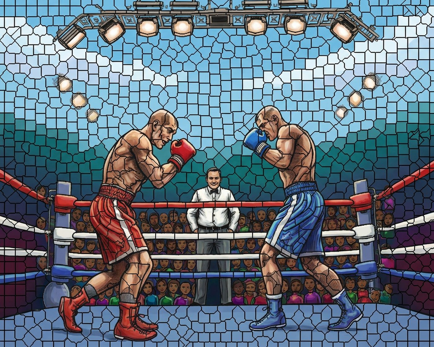 Full-colour reference for Title Bout