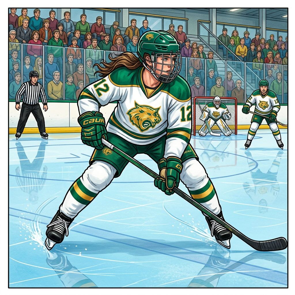Full-colour reference for Women's Blue Line Defense