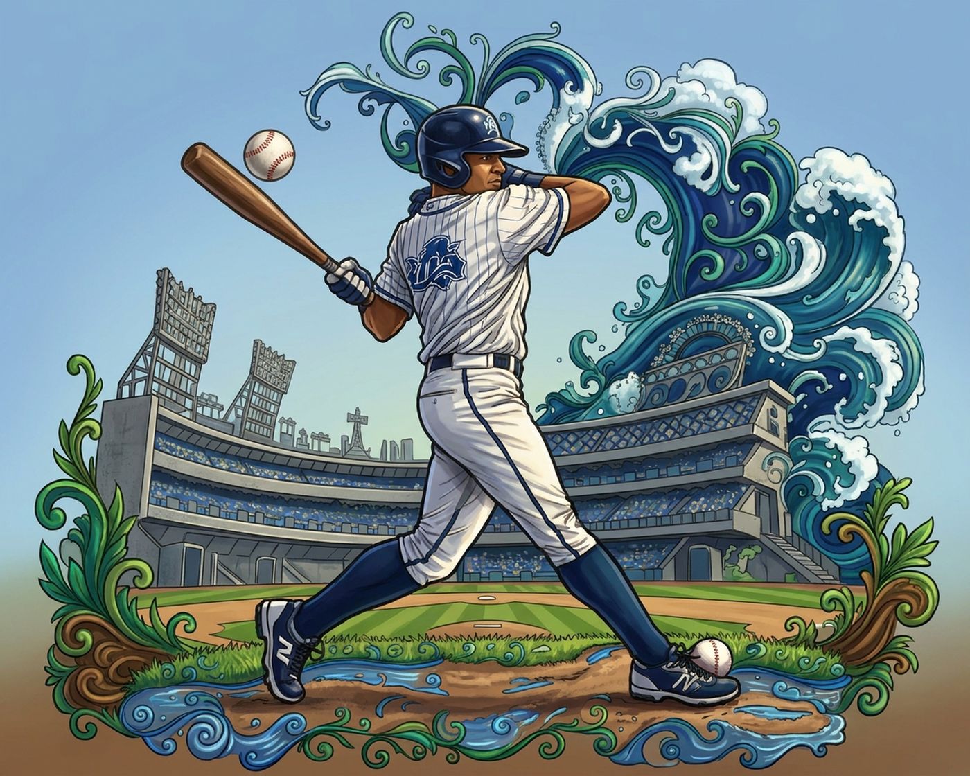 Full-colour reference for Home Run Swing