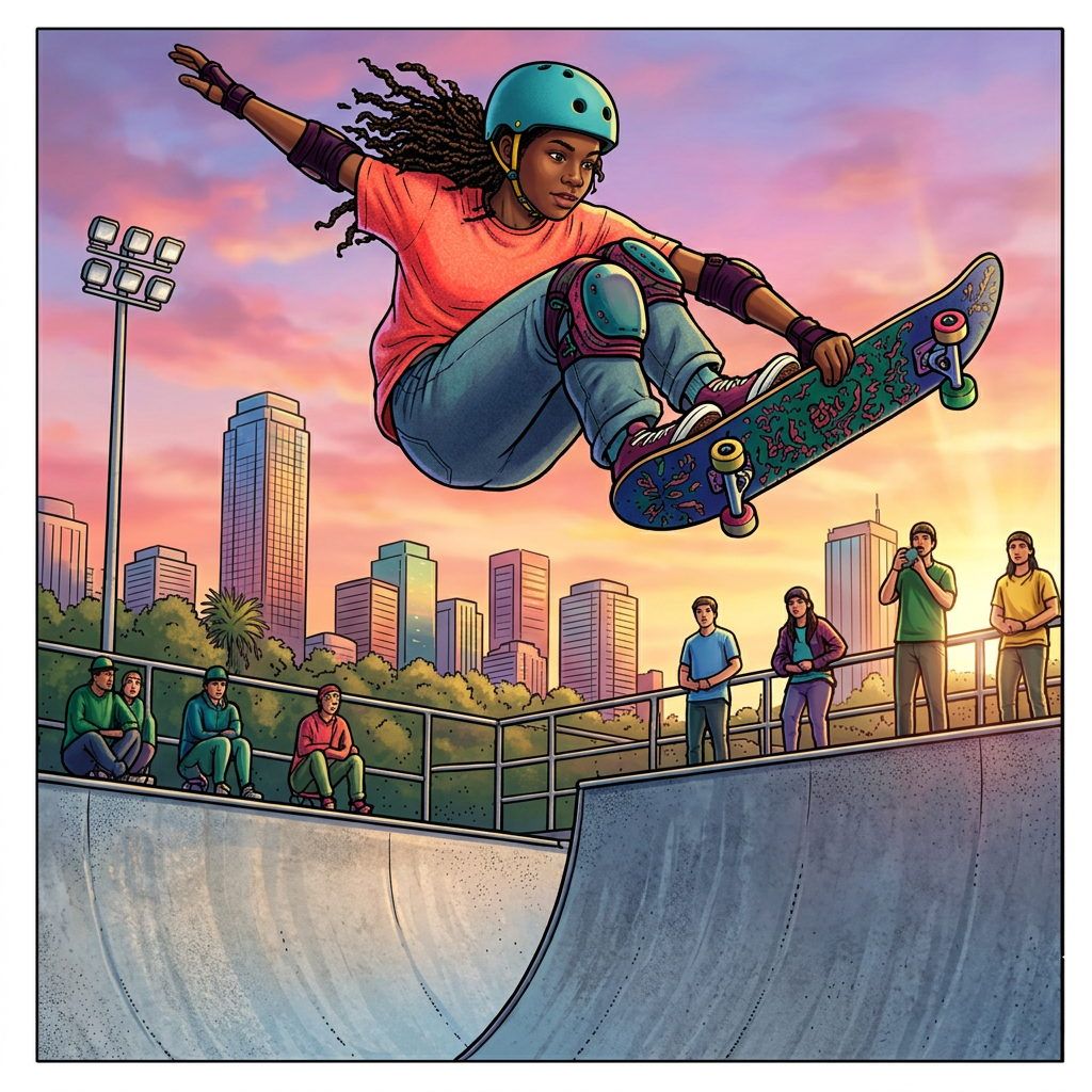 Full-colour reference for Women's Half-pipe Air