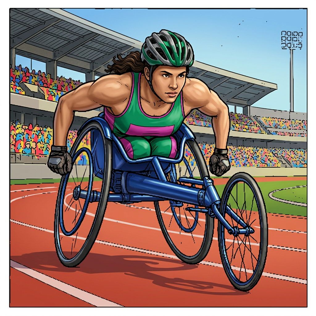 Full-colour reference for Women's Wheelchair Racing