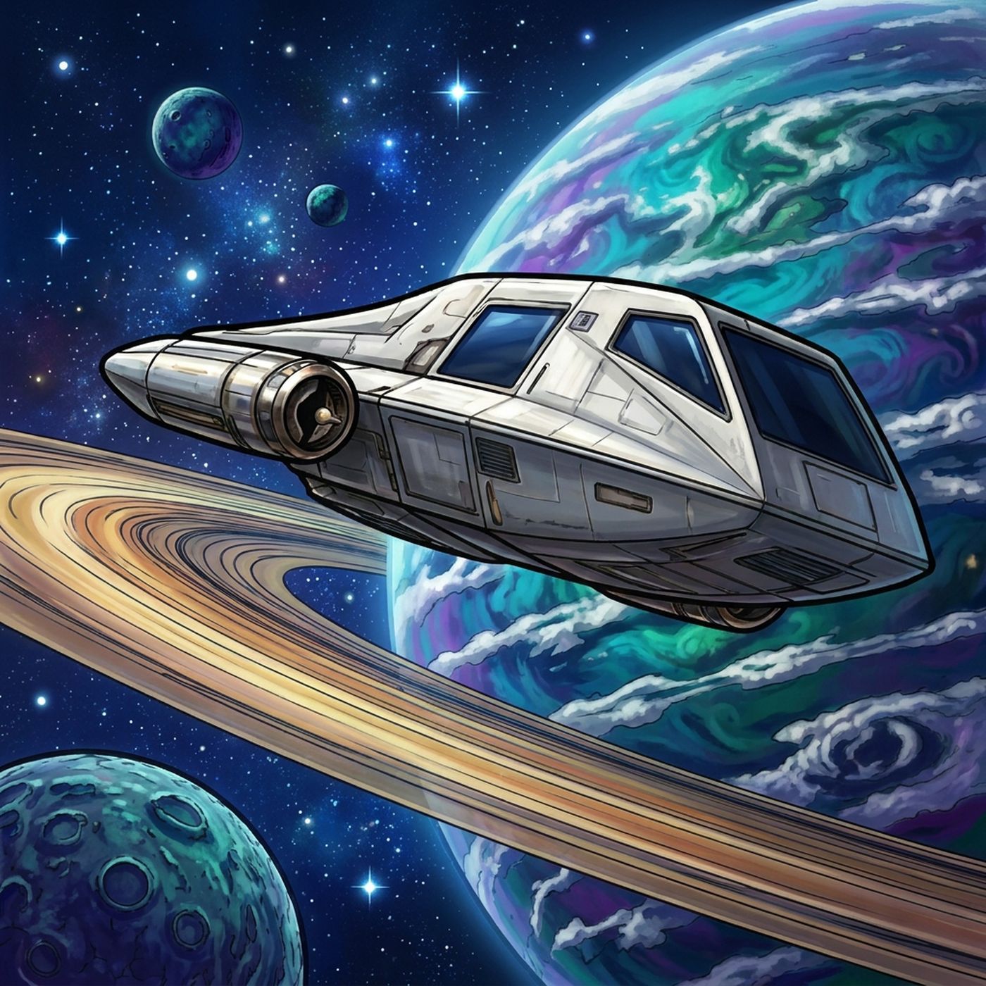 Full-colour reference for Shuttle Over Rings