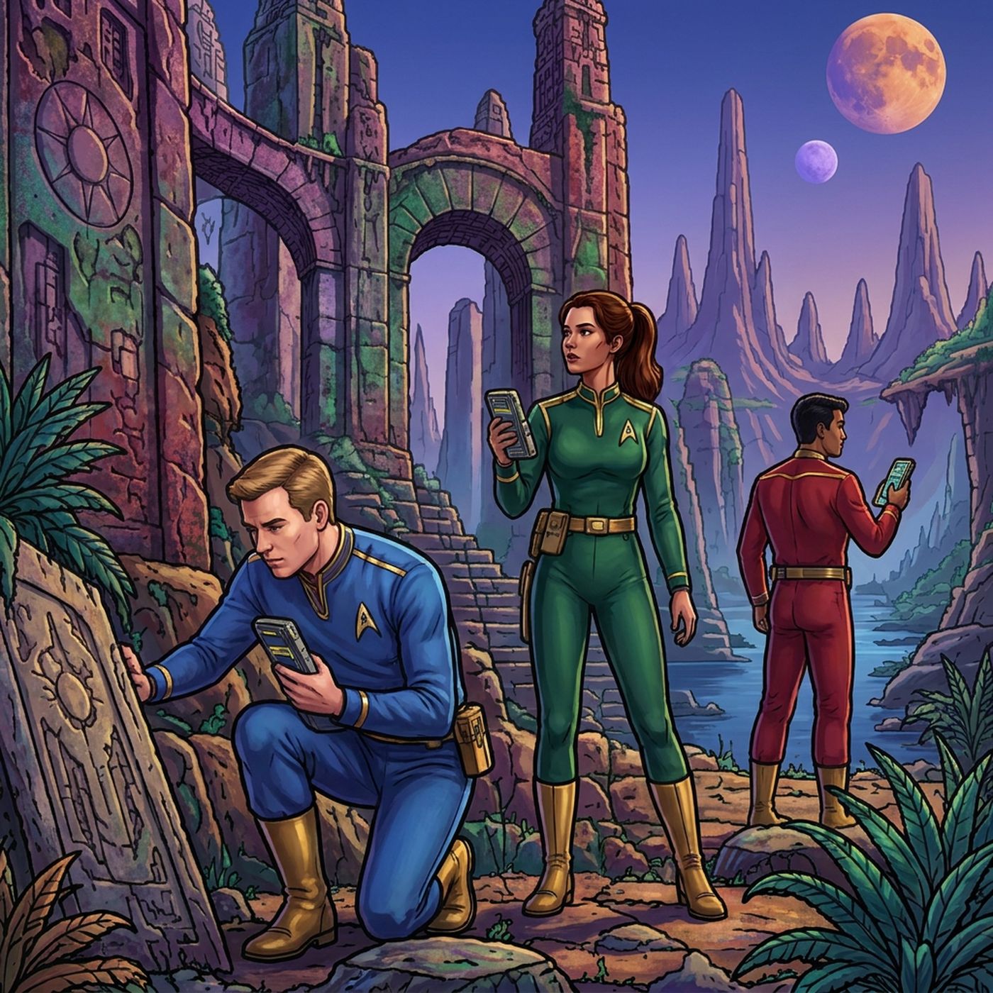 Full-colour reference for Alien Ruins Survey