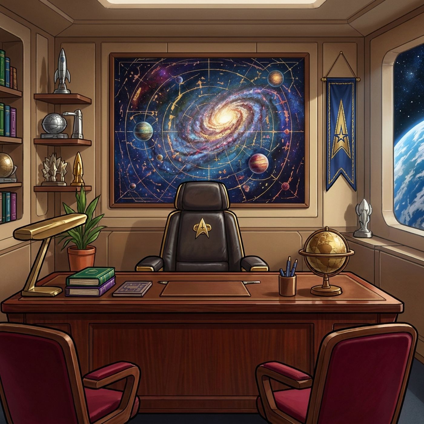 Full-colour reference for Captains Ready Room
