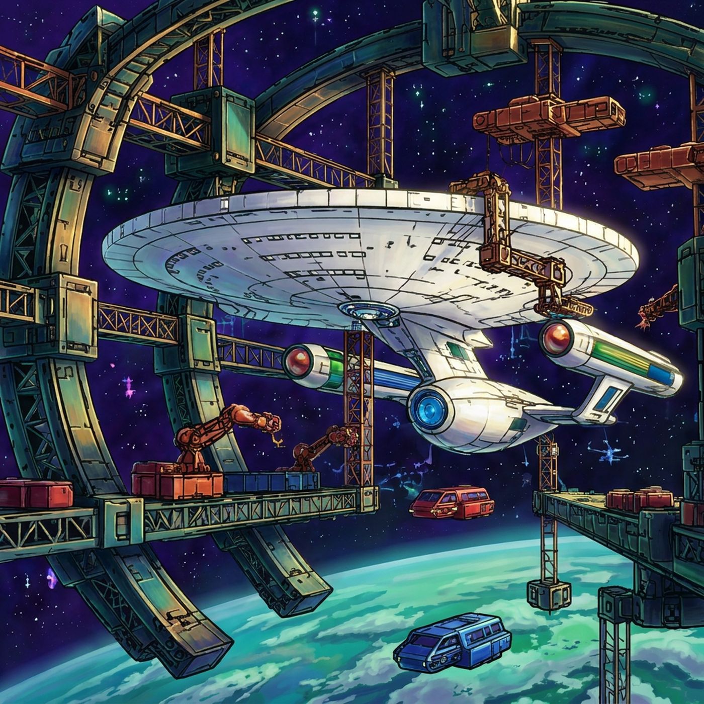 Full-colour reference for Orbital Drydock