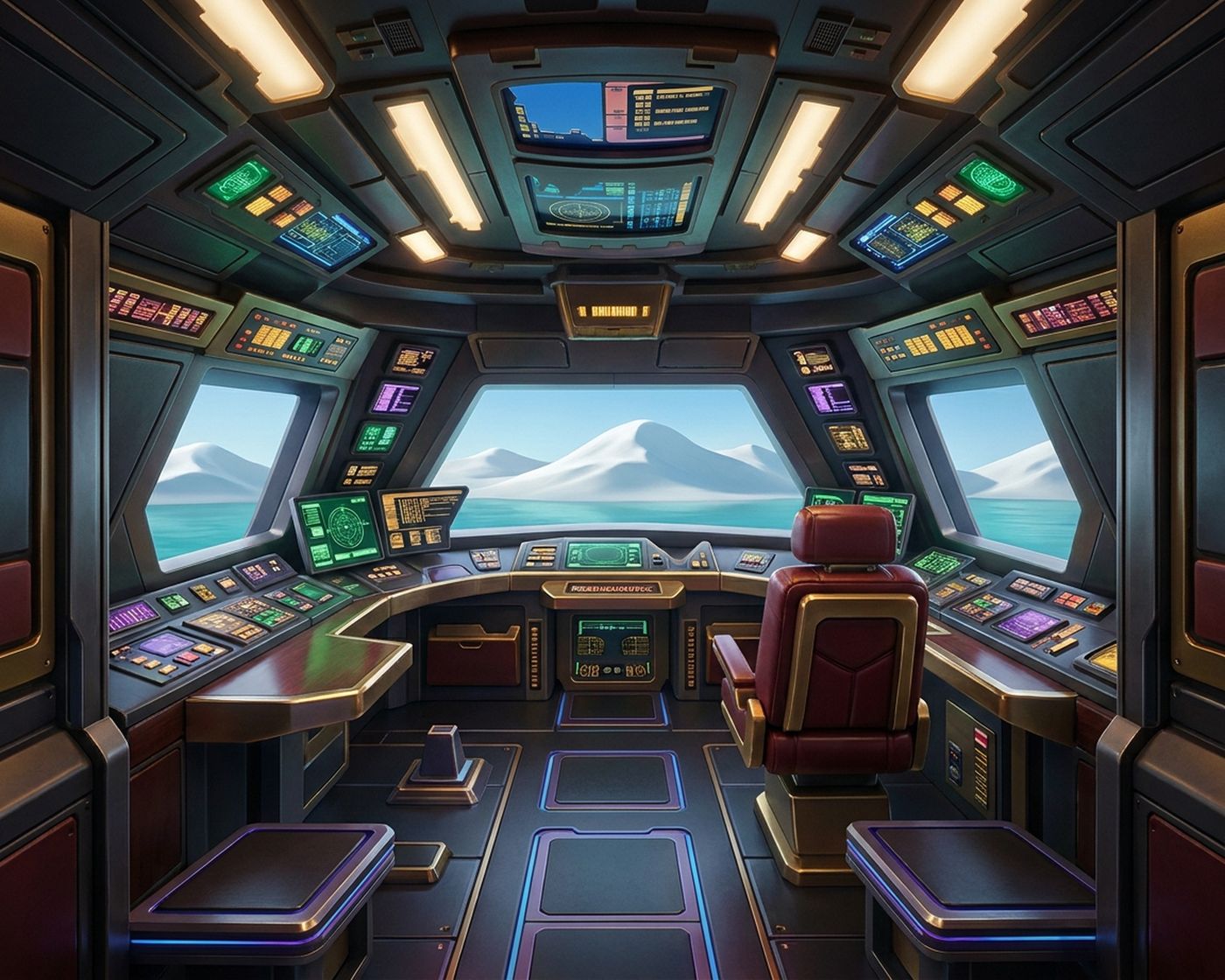 Full-colour reference for Command Bridge