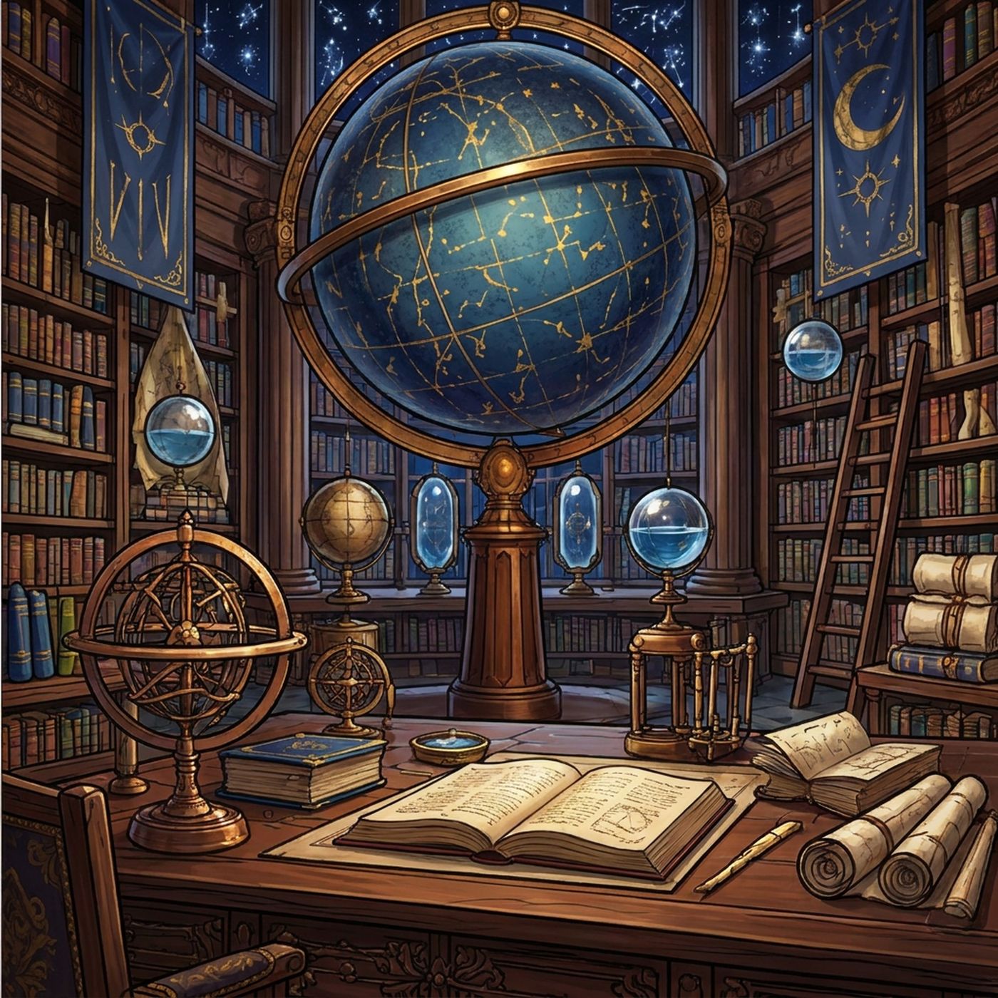 Full-colour reference for Celestial Navigation Library