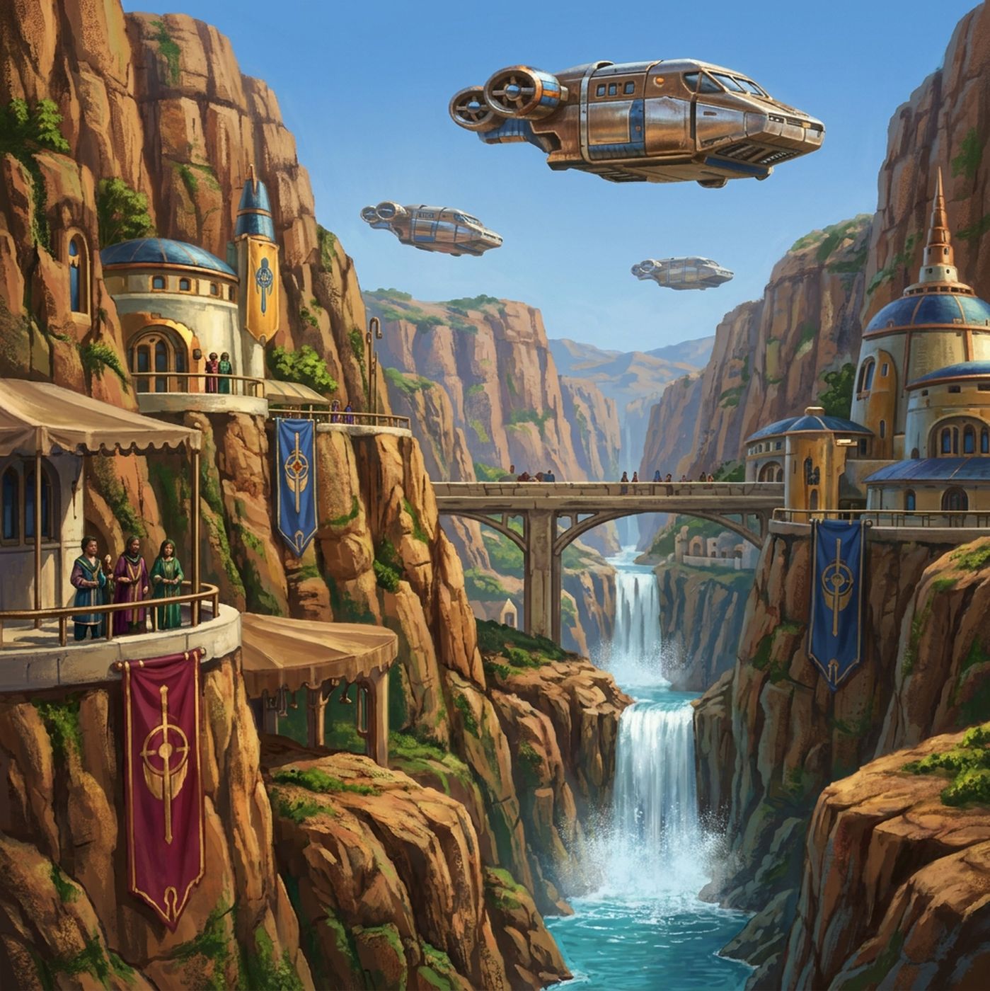 Full-colour reference for Canyon Hoverport