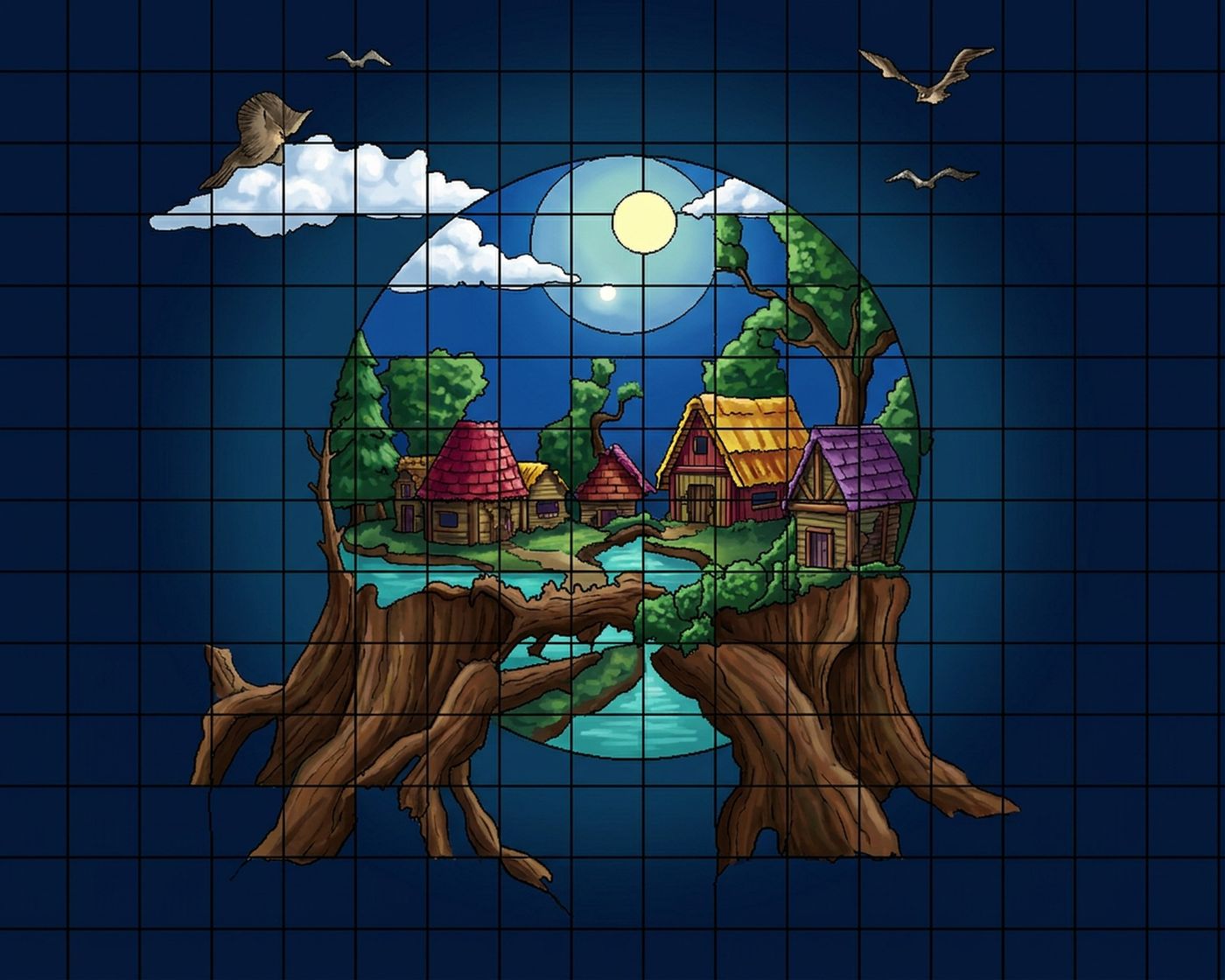 Full-colour reference for Treetop Village