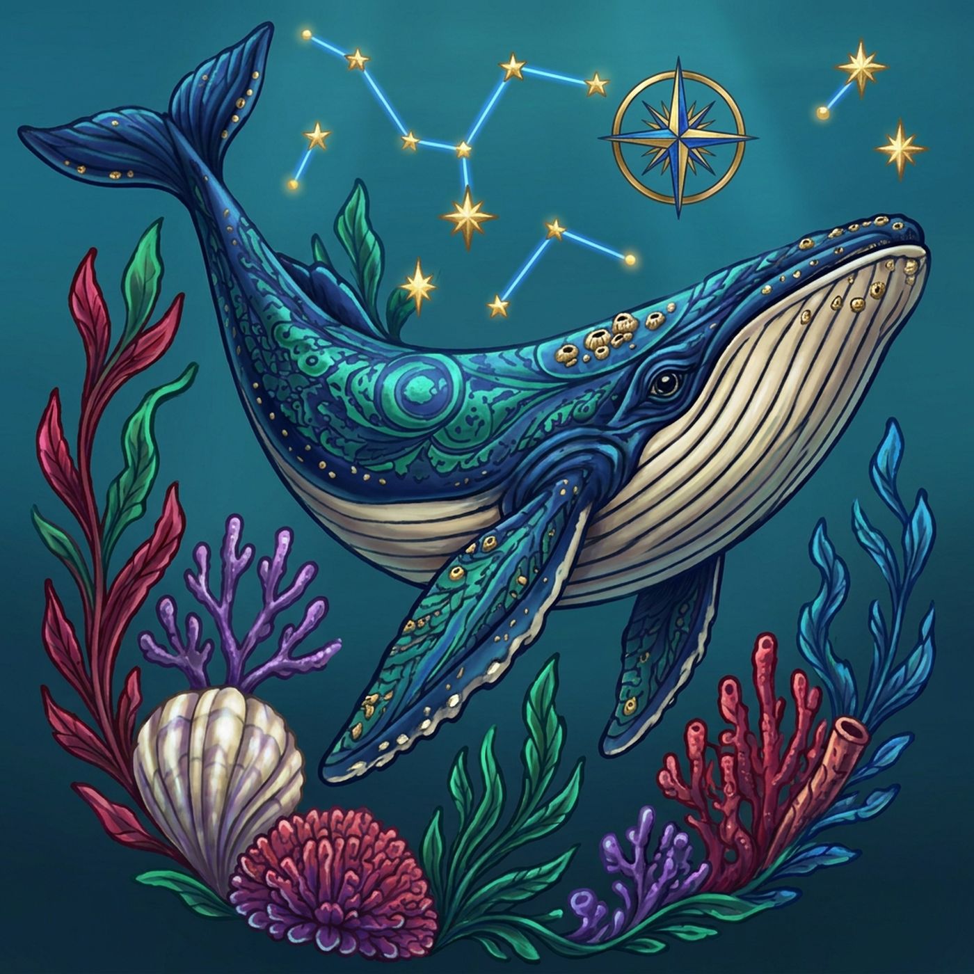 Full-colour reference for Celestial Whale