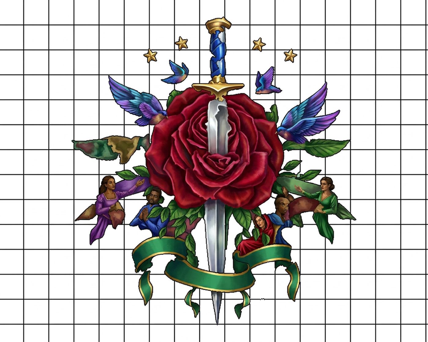 Full-colour reference for Dagger Rose