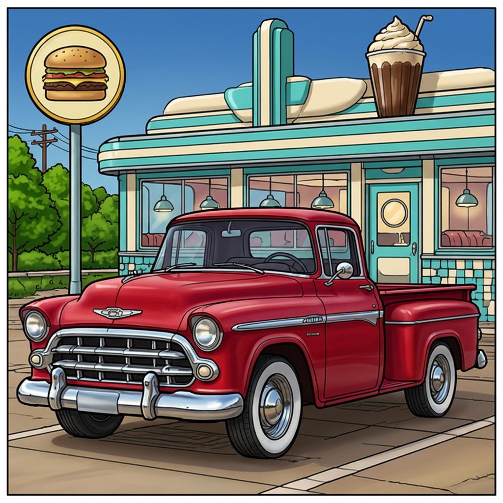 Full-colour reference for Roadside Diner Pickup