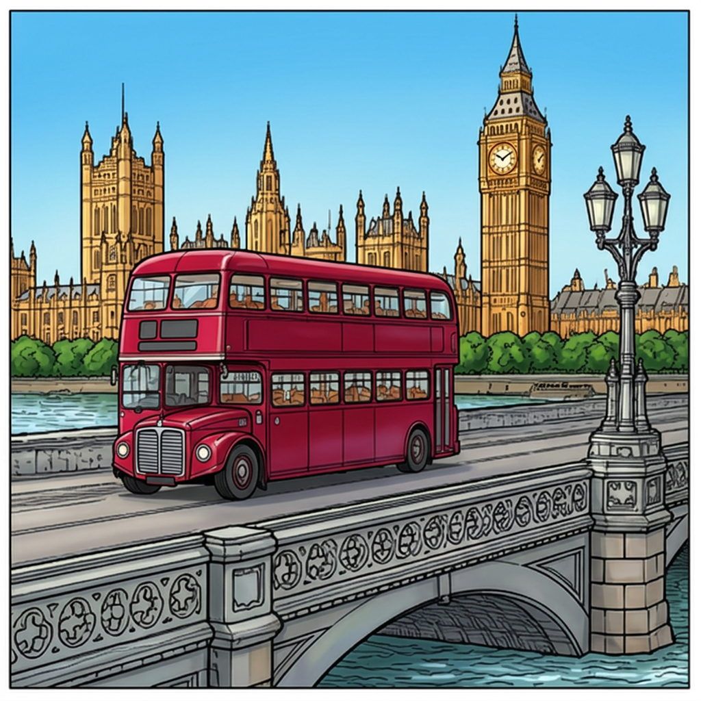 Full-colour reference for London Double-Decker