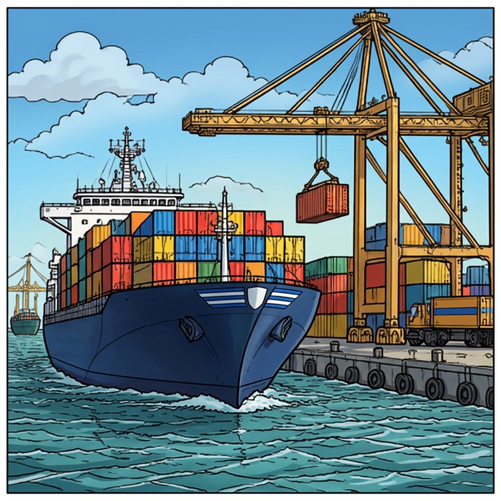Full-colour reference for Cargo Ship Harbor
