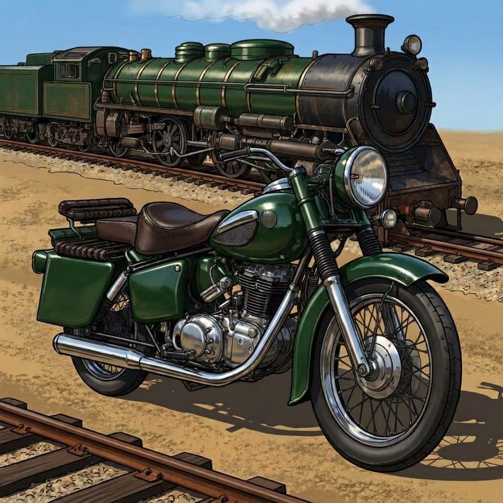 Full-colour reference for Sidecar and Locomotive