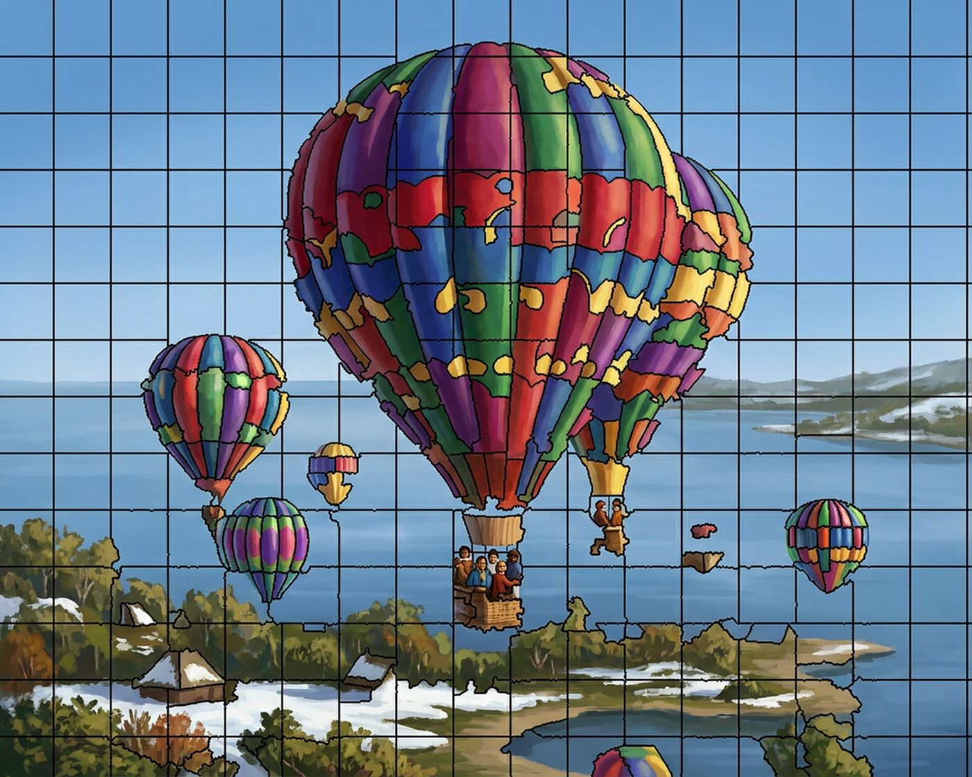 Full-colour reference for Balloon Festival