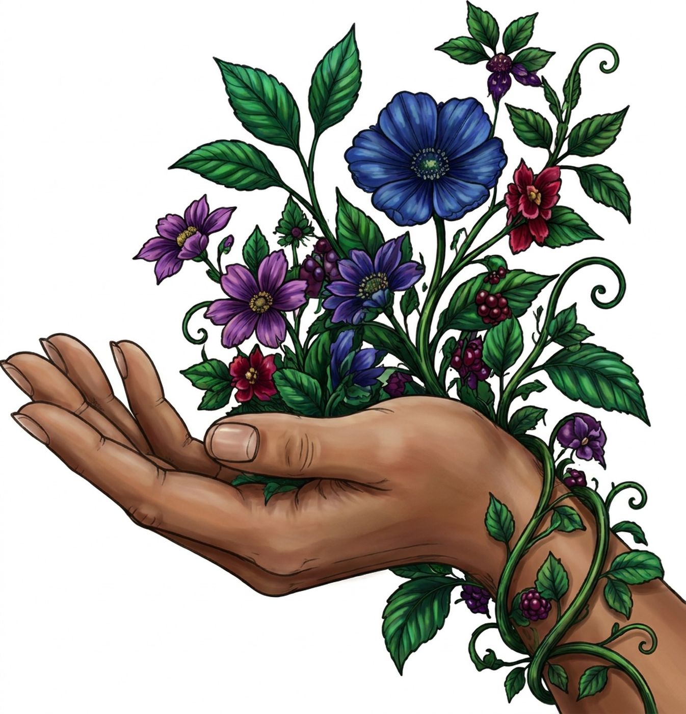 Full-colour reference for Garden in Hand
