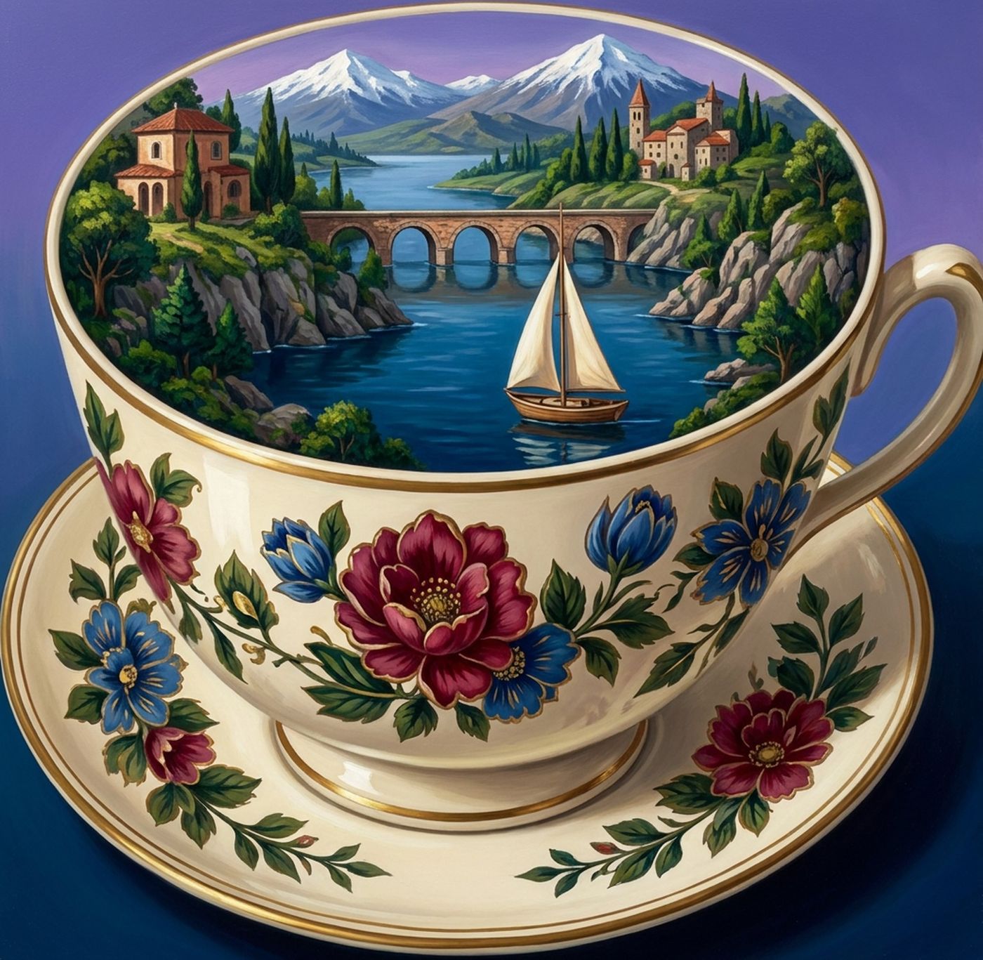 Full-colour reference for Teacup River