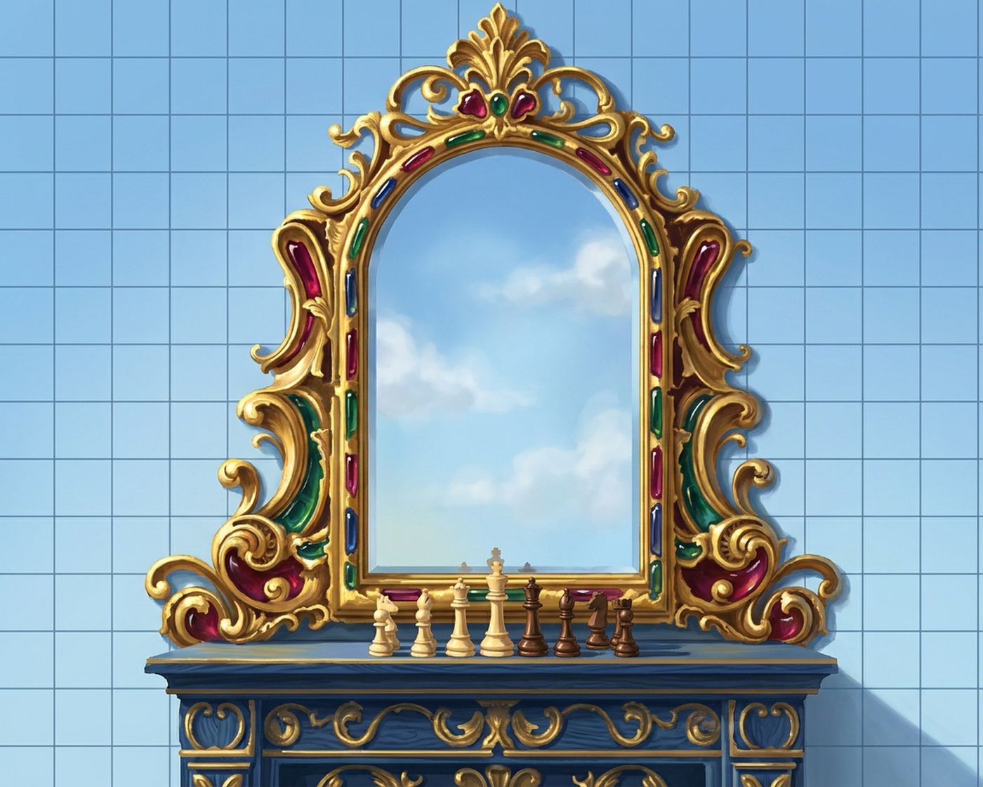 Full-colour reference for Looking Glass