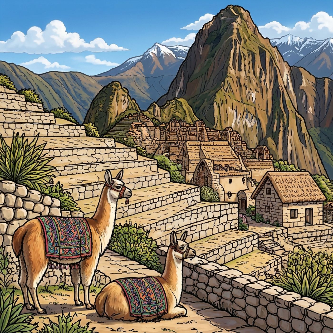 Full-colour reference for Andes Mountain Village
