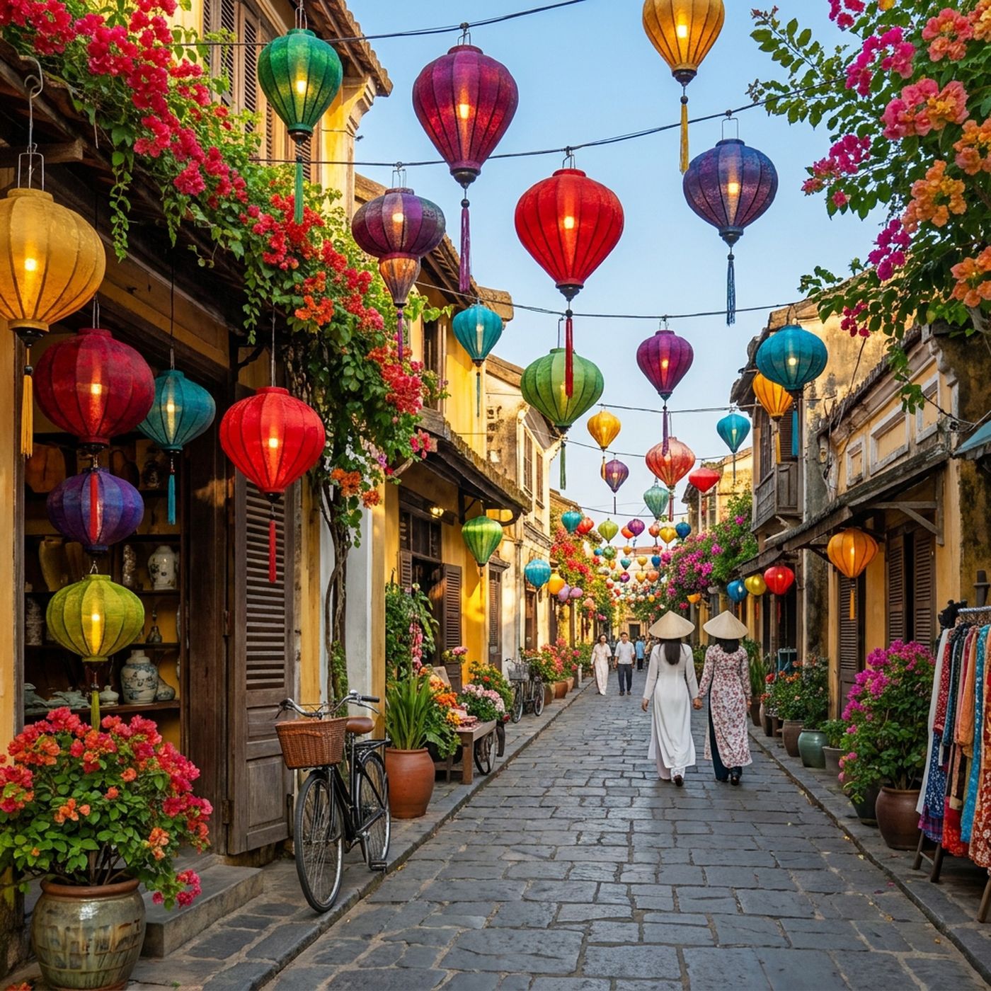 Full-colour reference for Vietnamese Lantern Street