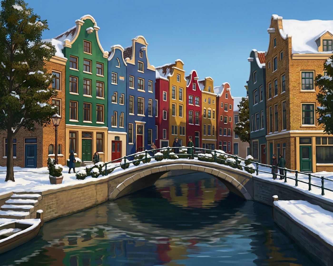 Full-colour reference for Amsterdam Canal Houses