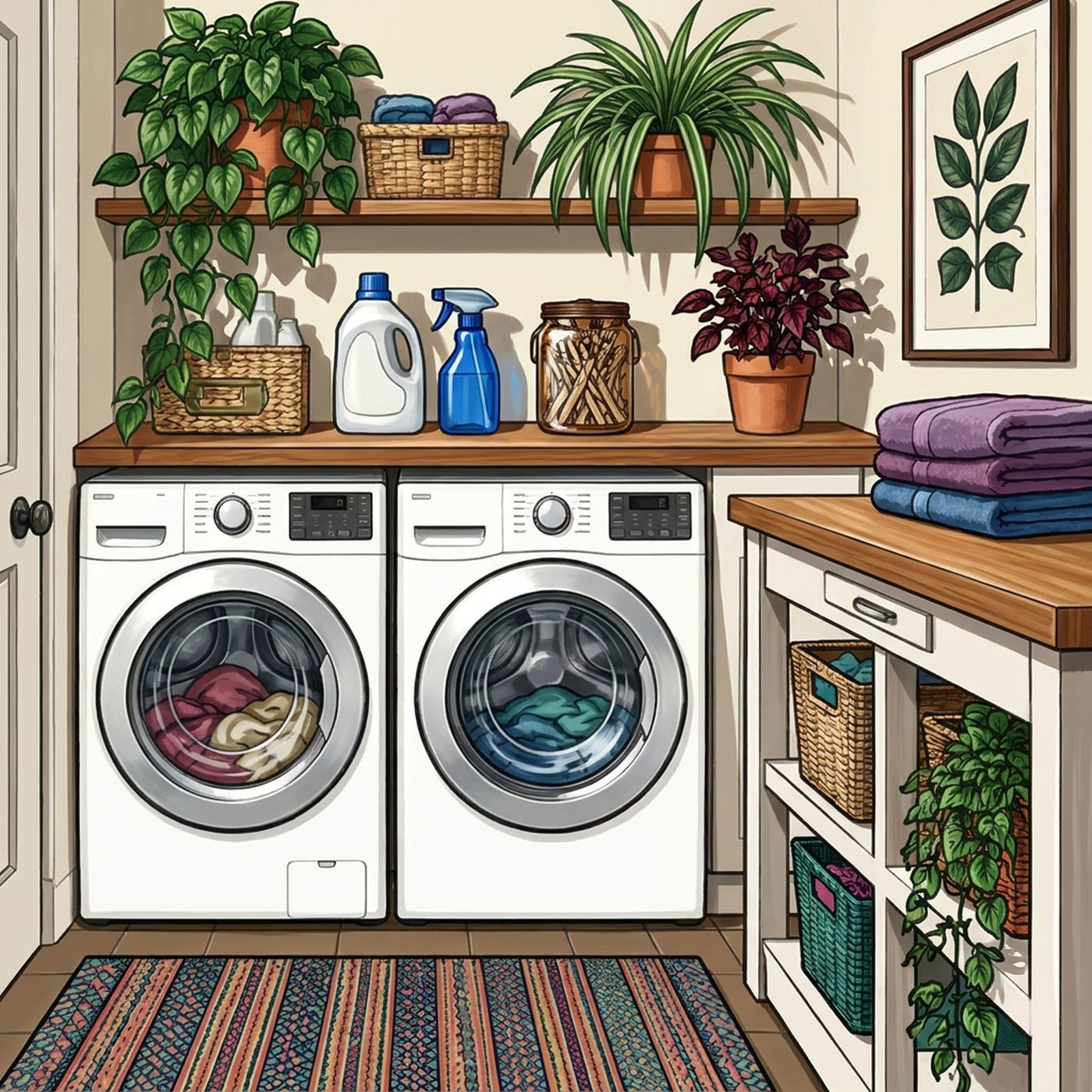 Full-colour reference for Modern Laundry Room