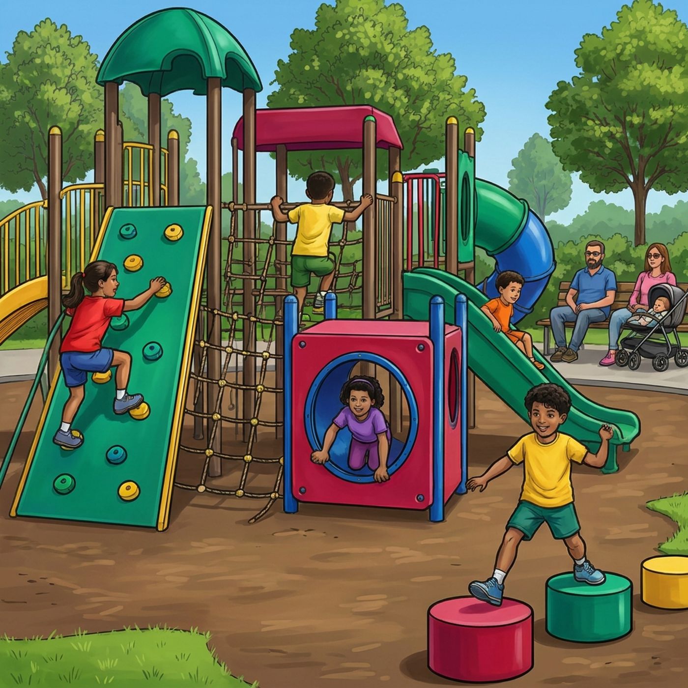 Full-colour reference for Modern Playground
