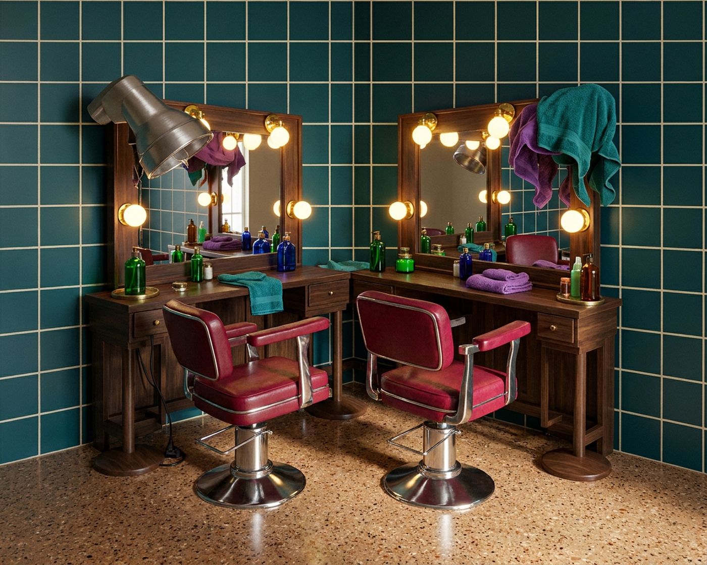 Full-colour reference for Vintage Beauty Salon