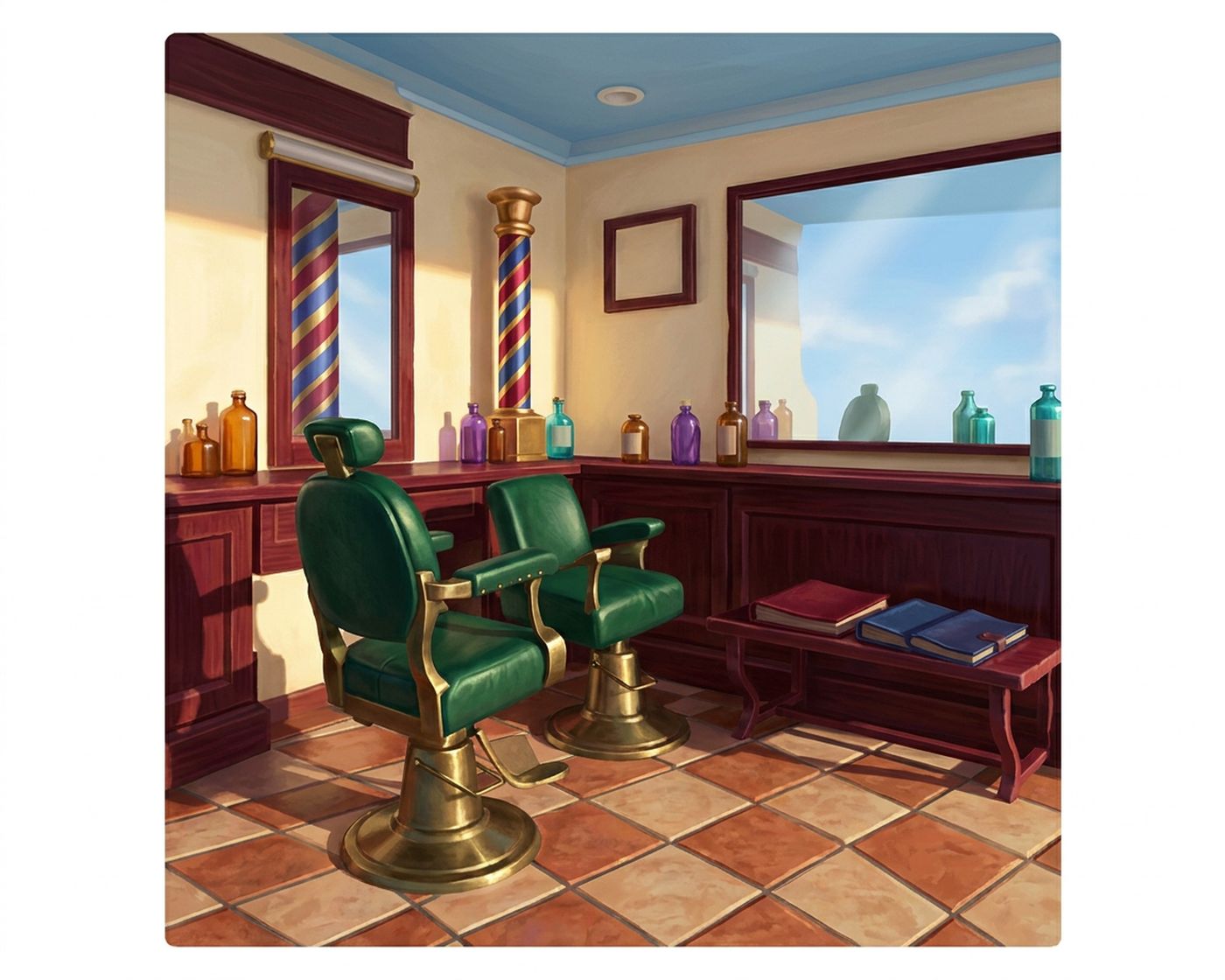 Full-colour reference for Main Street Barber Shop