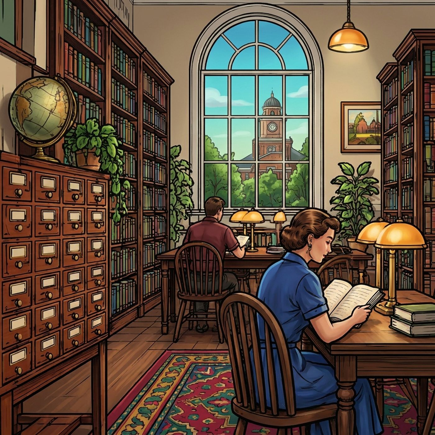 Full-colour reference for Small-Town Library