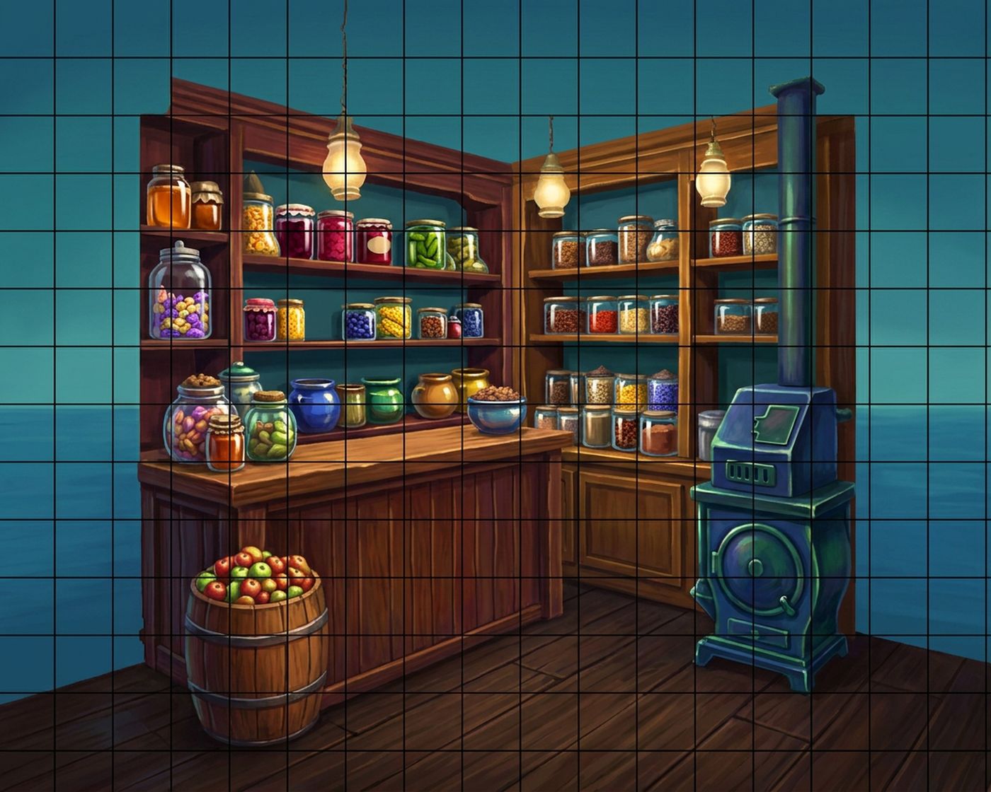 Full-colour reference for The General Store